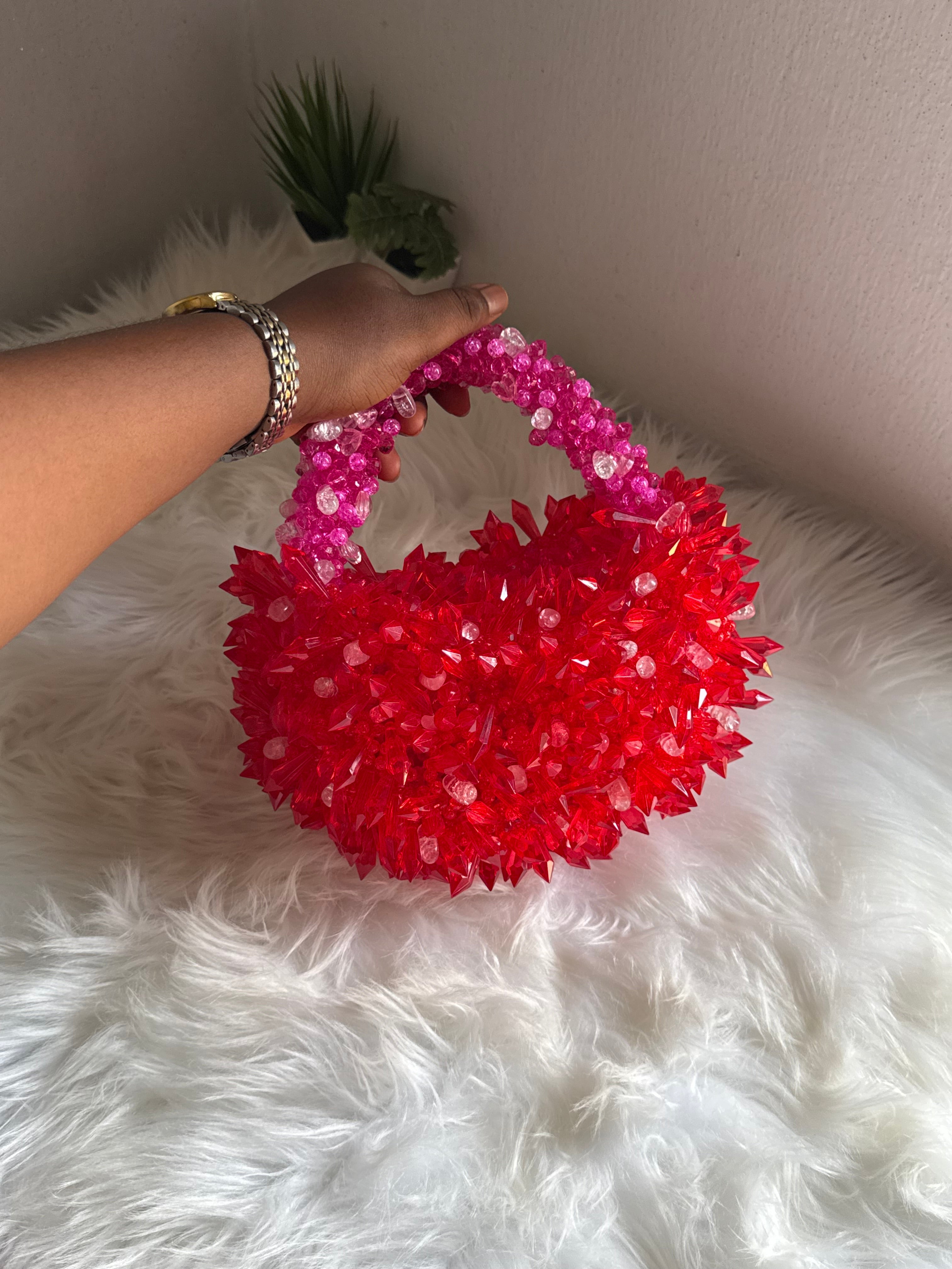 Bag Zuri — Red and pink mix