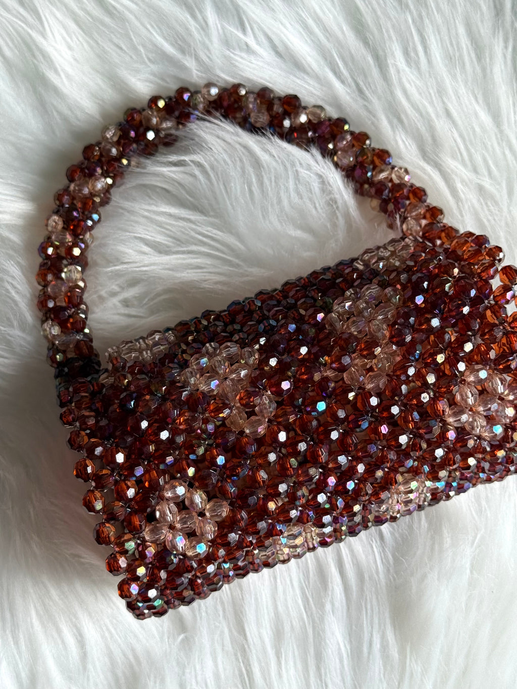 Bella Bag — Amber & Champagne mix