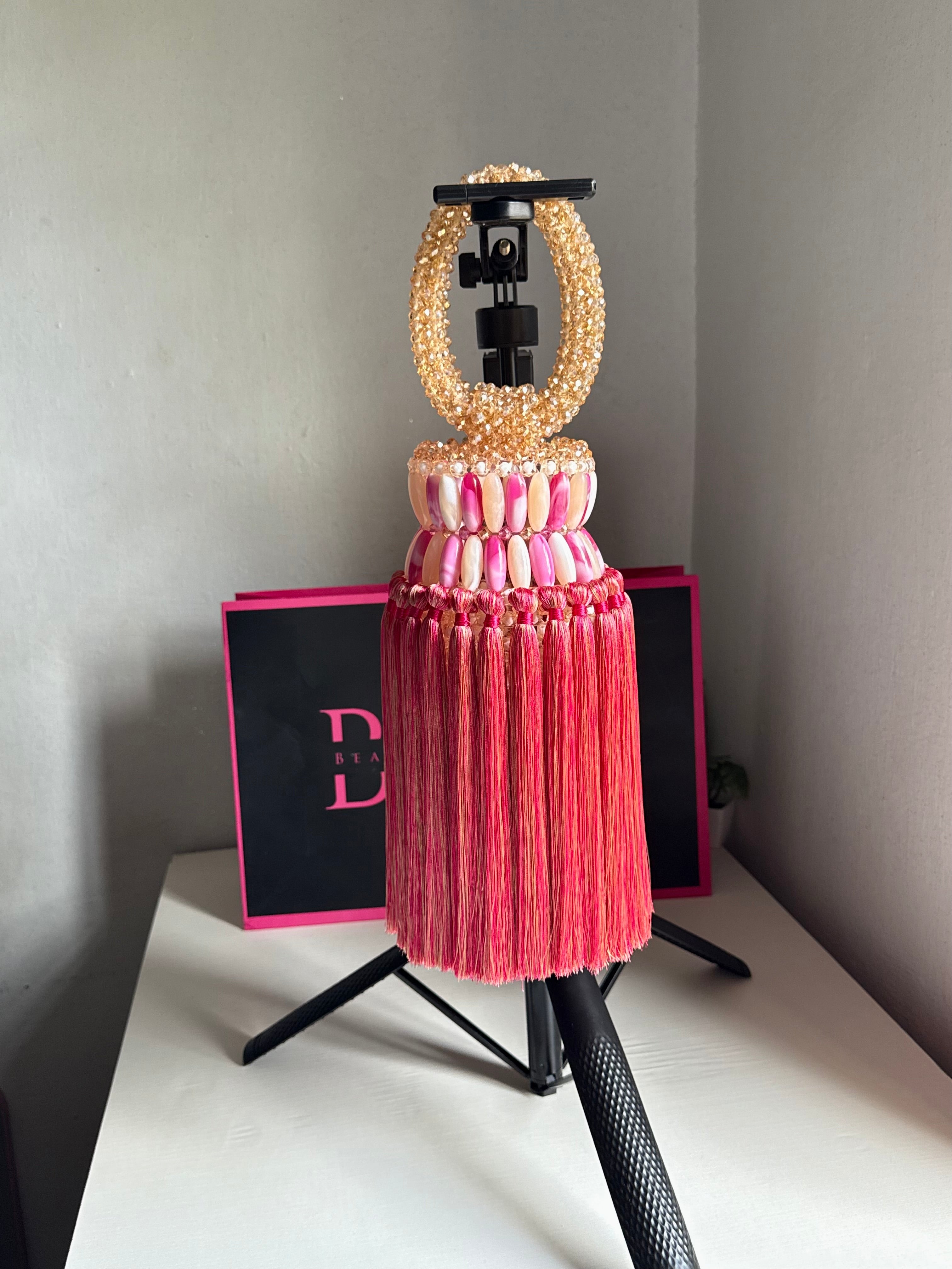 Arike Bag — Gold and pink mix